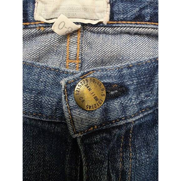 Current Elliott The Roller Jeans Bayberry Low Rise Relaxed Straight Leg 28 - Picture 6 of 11